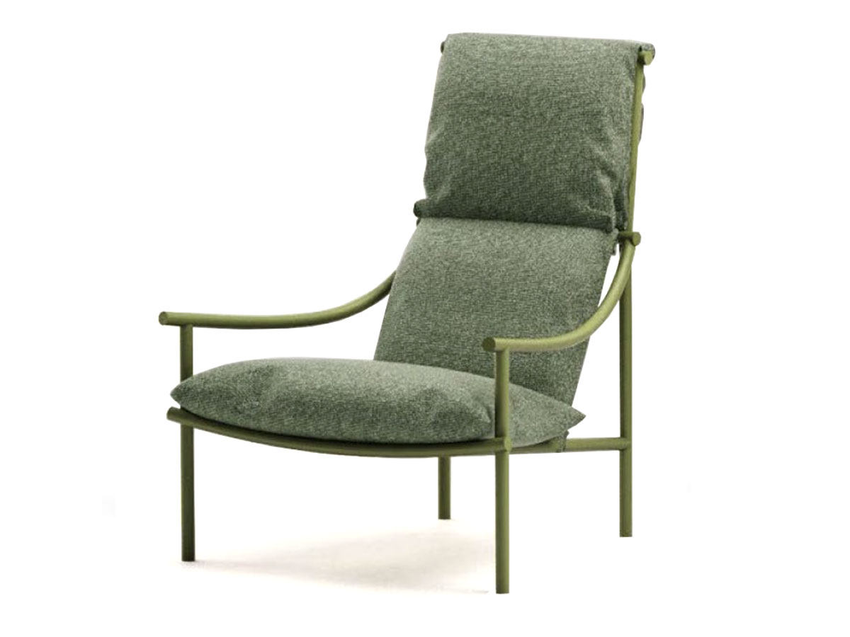 Cassina Vidalenta Lounge Chair Outdoor High Backrest