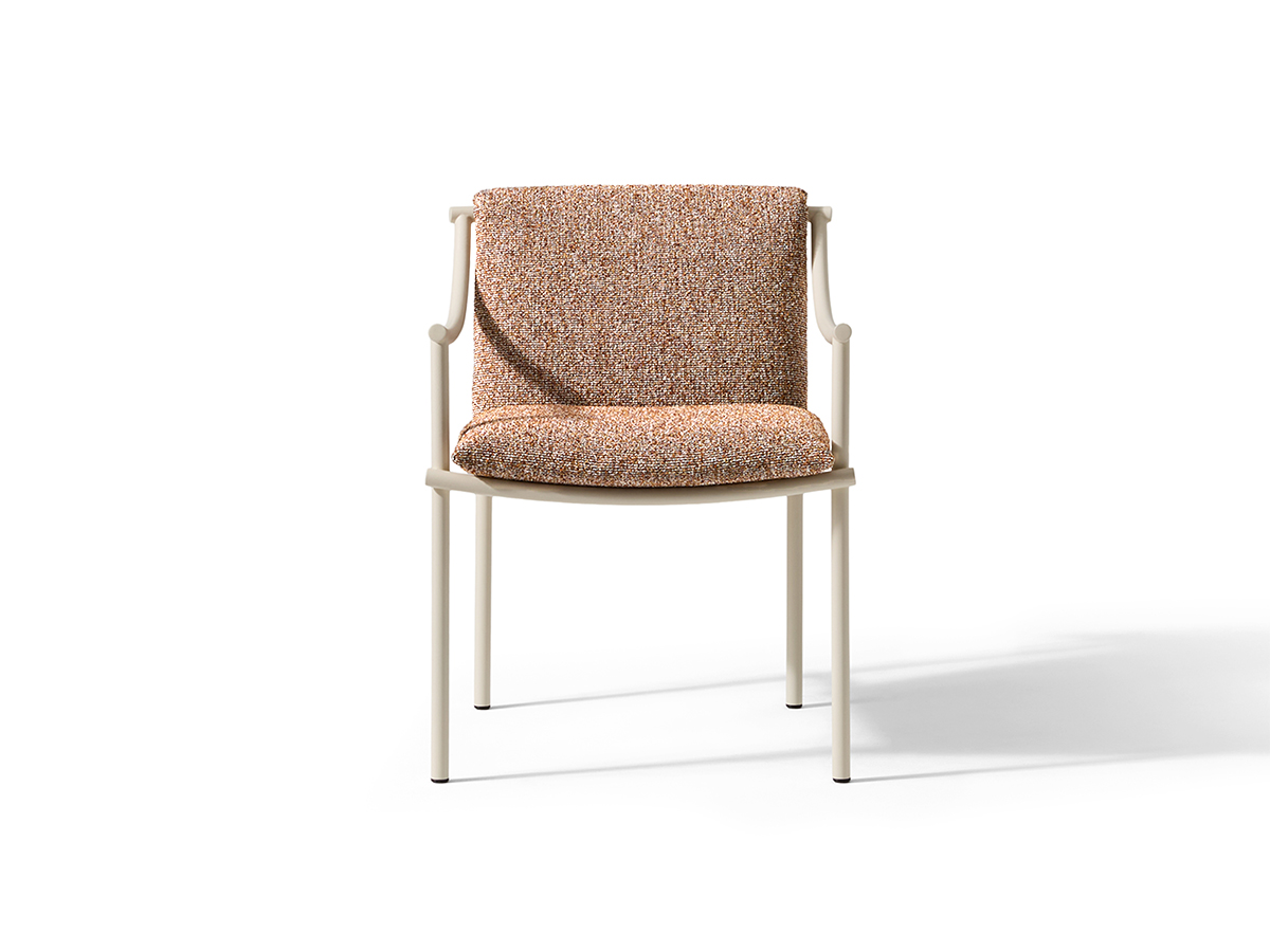 Cassina Vidalenta Outdoor Chair Panna Lerici Terracotta