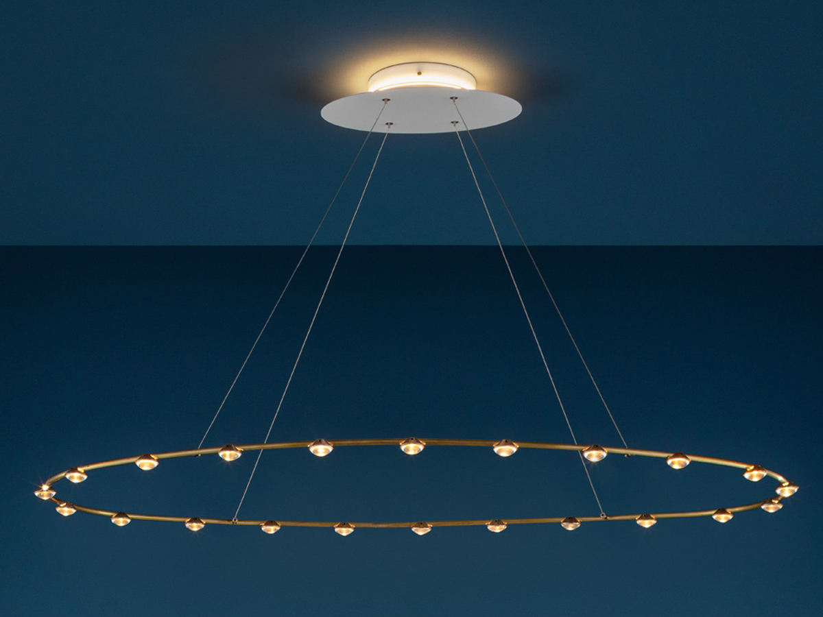 Catellani Smith 22 Petites Lentilles Suspesion Lamp