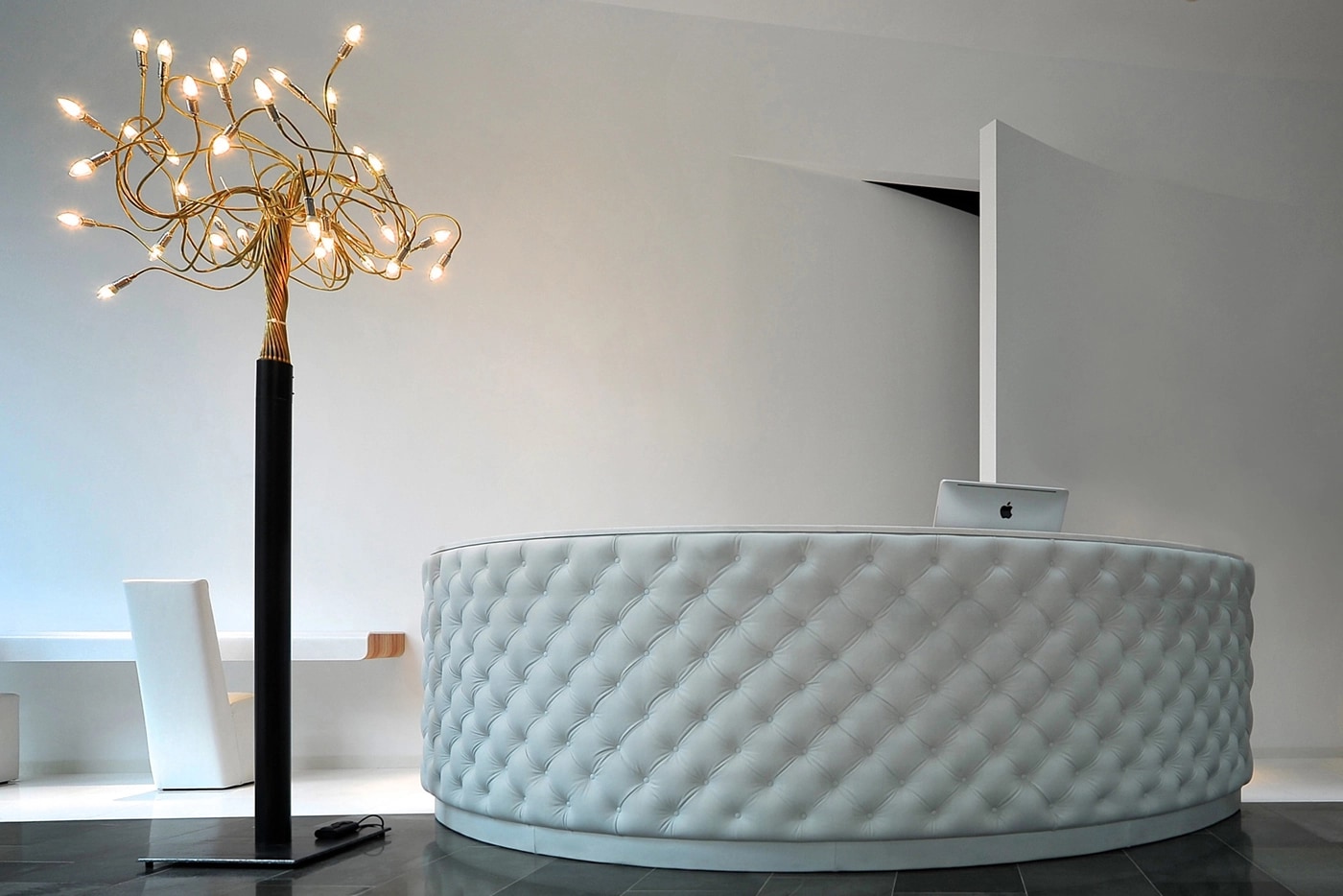 Catellani Smith Albero Della Luce Floor Lamp Brass