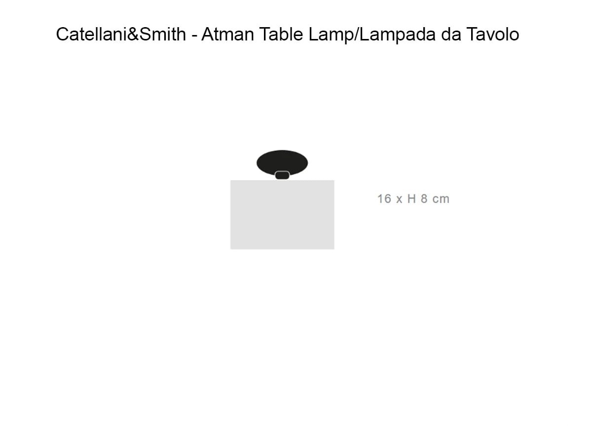 Catellani Smith Atman Table Lamp 2700k