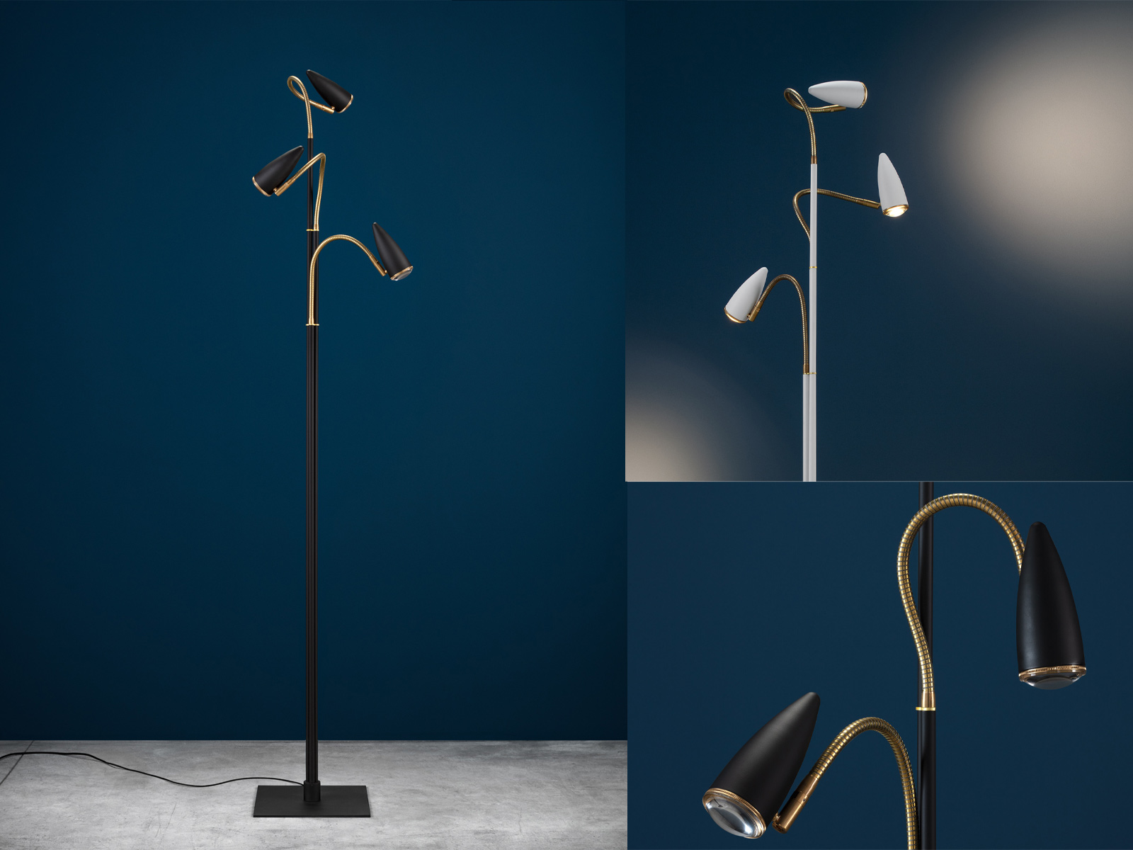 Catellani Smith Cicloitalia Flex F3 Floor Lamp