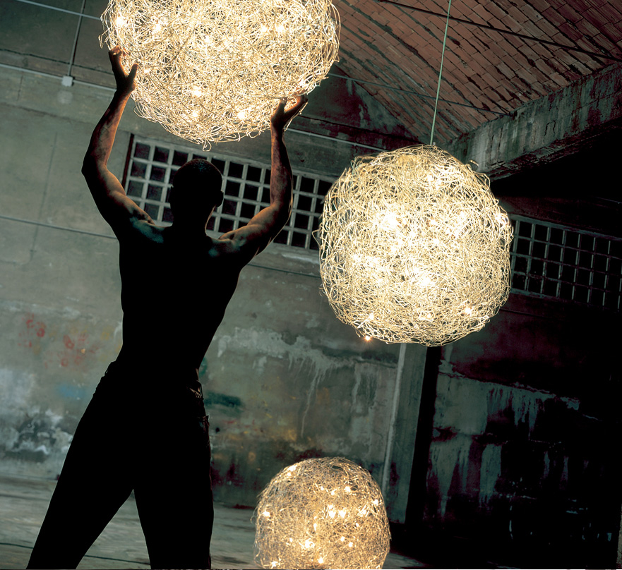 Catellani Smith Fil De Fer O 50 Suspension Lamp