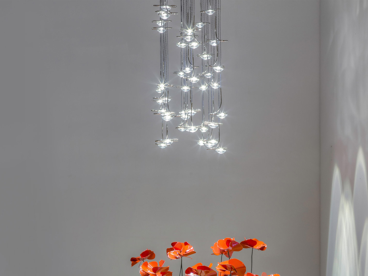 Catellani Smith Jackie O Chandelier 24 Suspesion Lamp