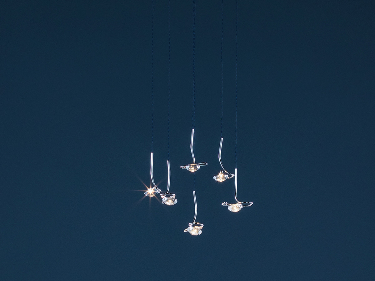 Catellani Smith Jackie O Chandelier 6 Suspesion Lamp
