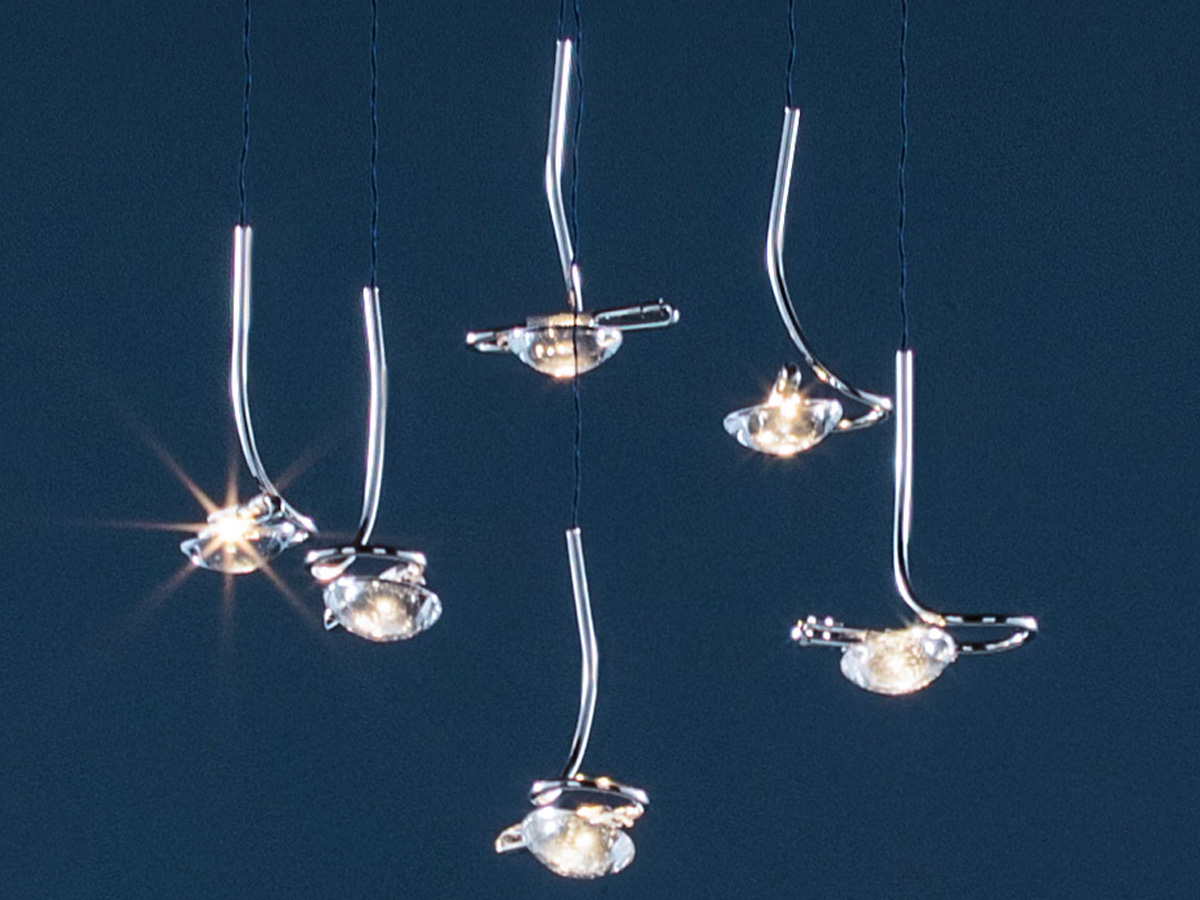 Catellani Smith Jackie O Chandelier 6 Suspesion Lamp
