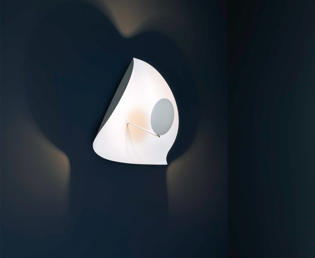 Catellani Smith Lederam Manta Cw S1 Wall Ceiling Lamp