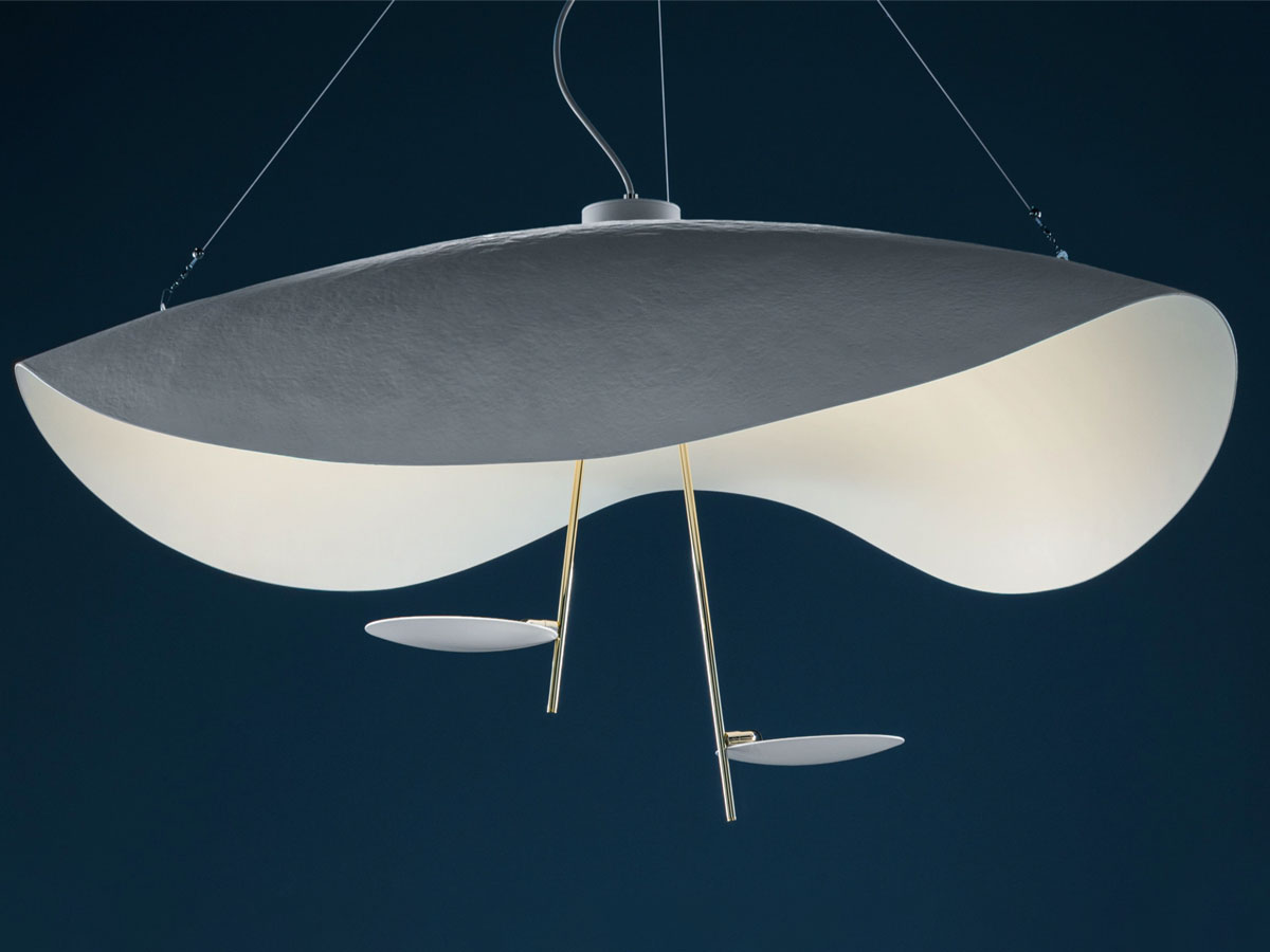 Catellani Smith Lederam Manta S2 Suspension Lamp