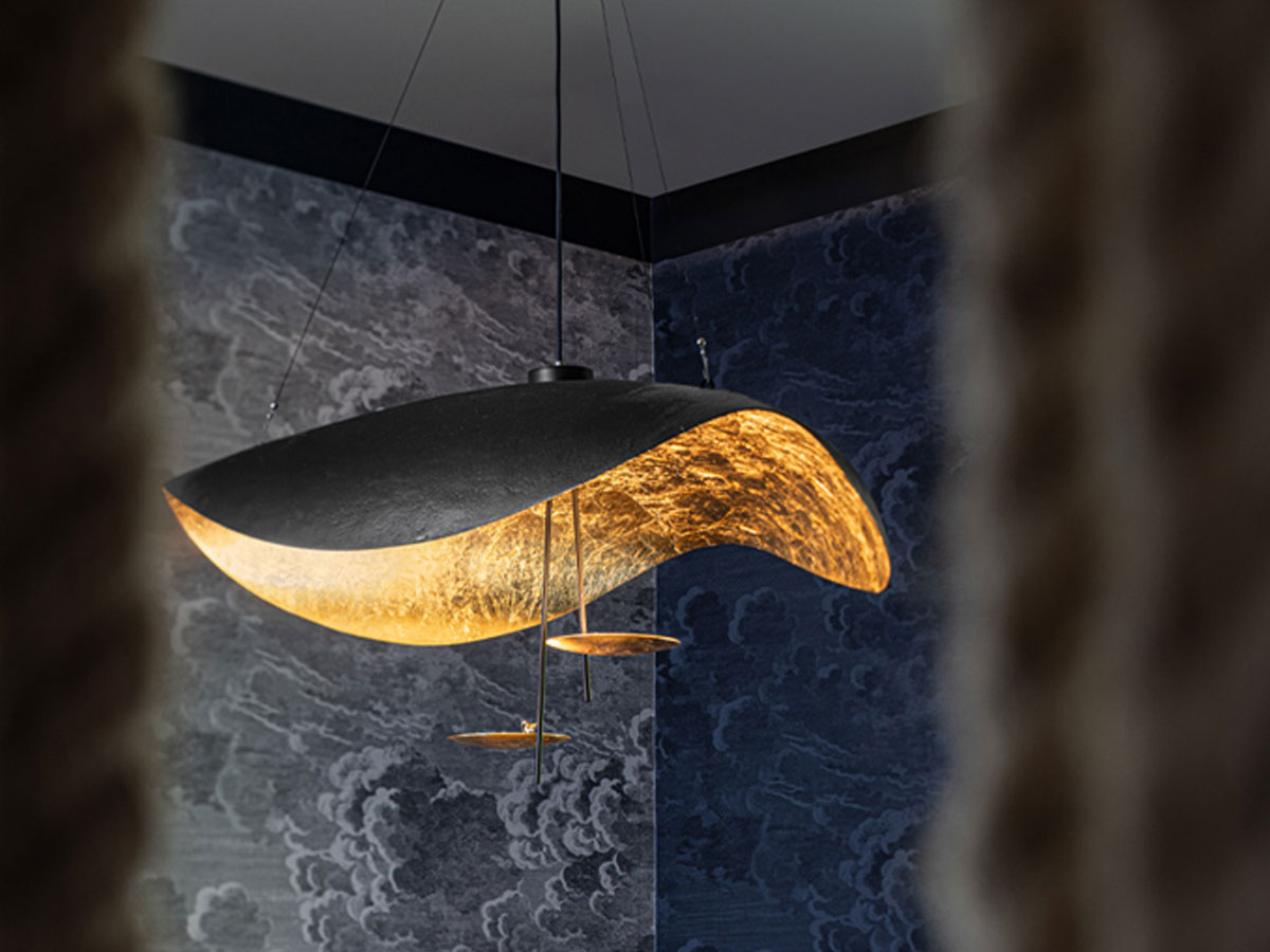 Catellani Smith Lederam Manta S2 Suspension Lamp