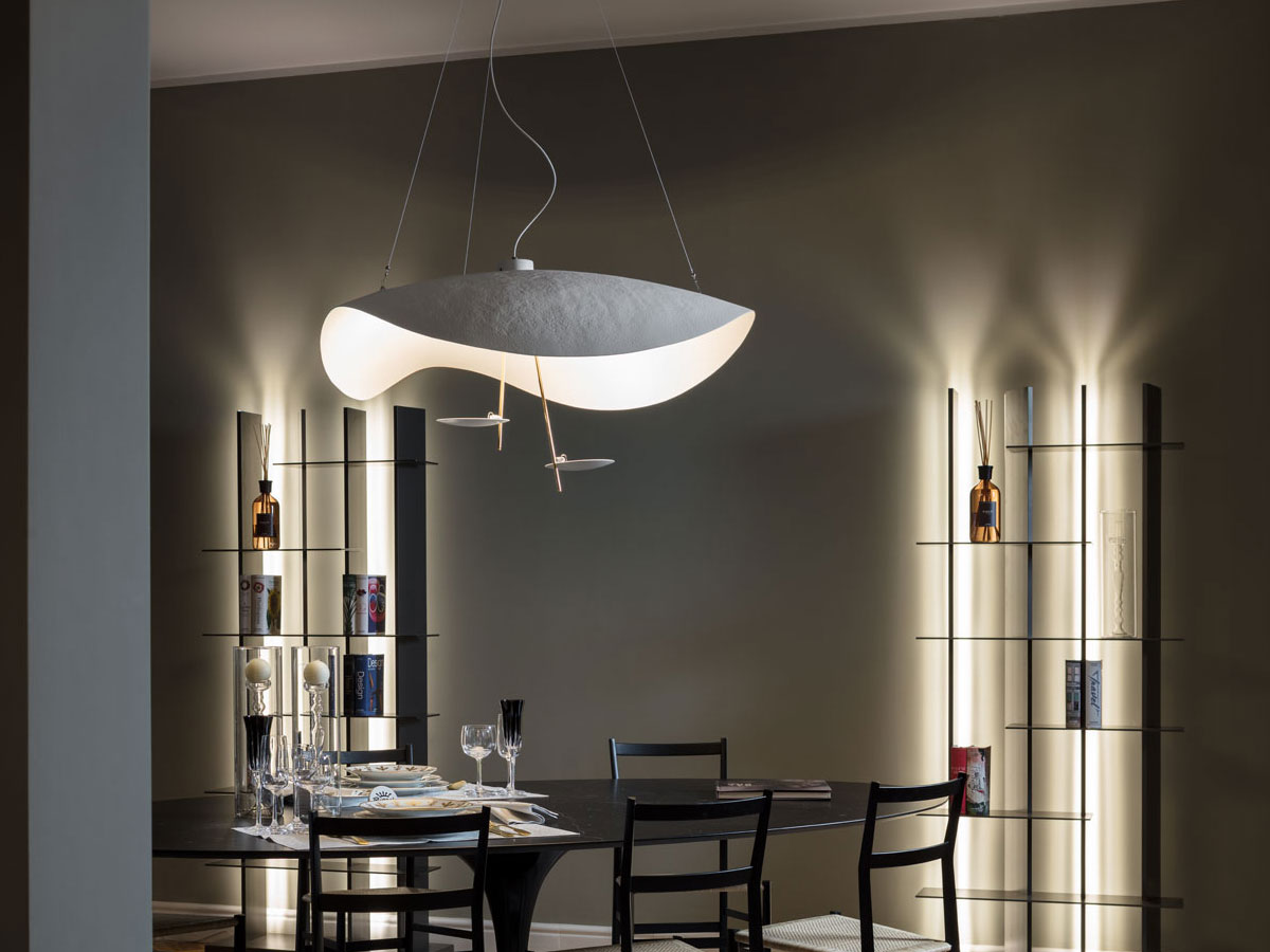 Catellani Smith Lederam Manta S2 Suspension Lamp