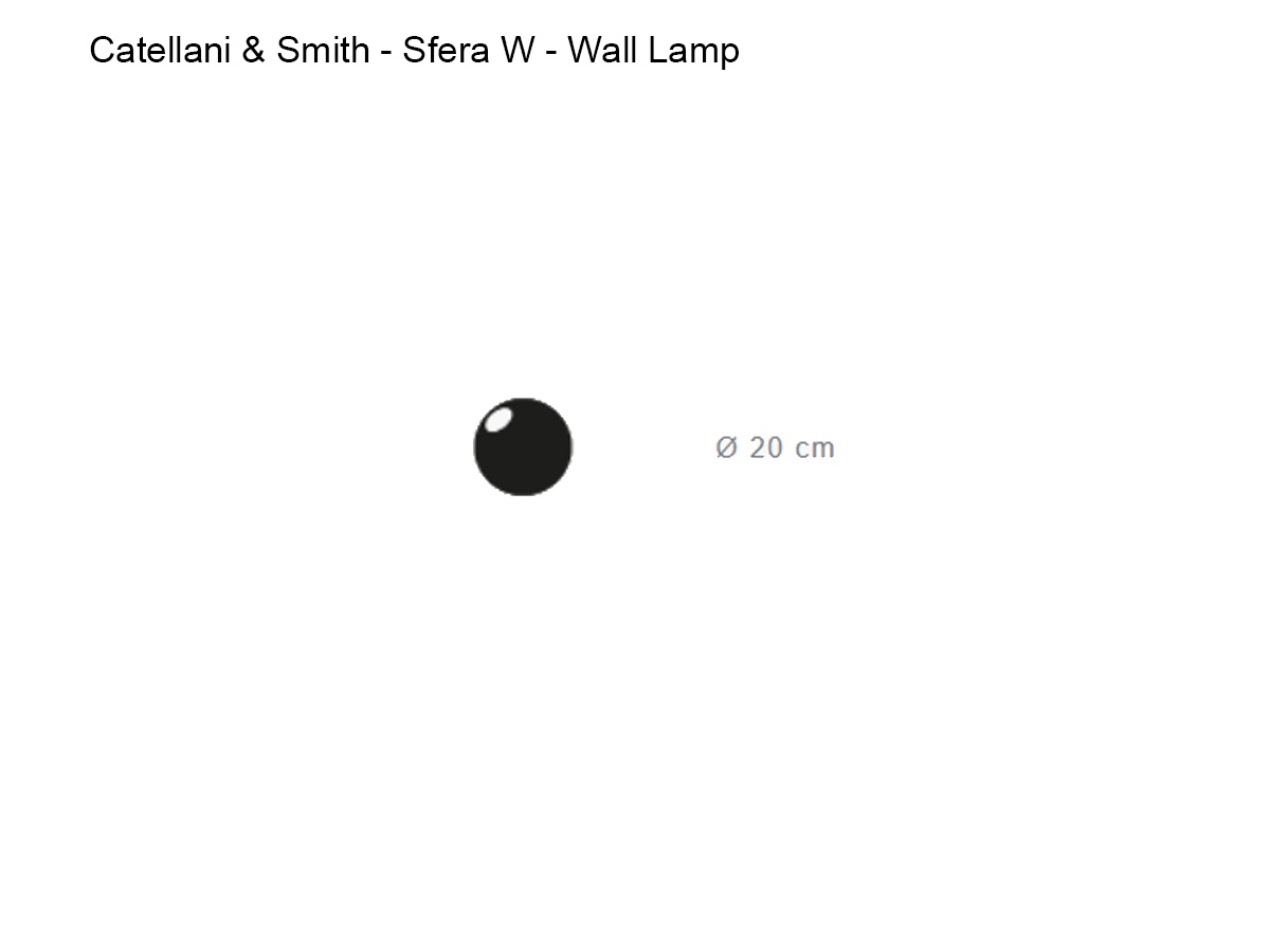 Catellani Smith Sfera W Wall Lamp