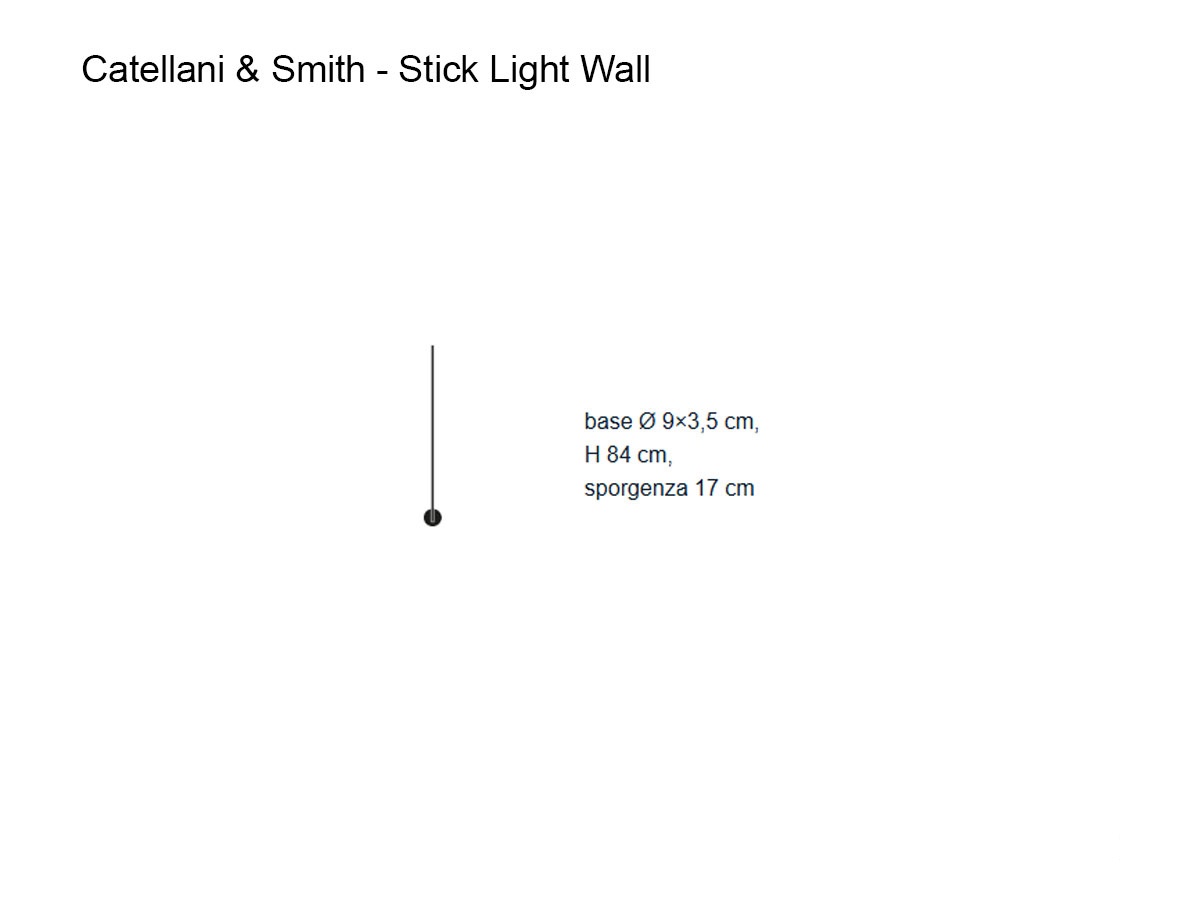Catellani Smith Light Stick Wall