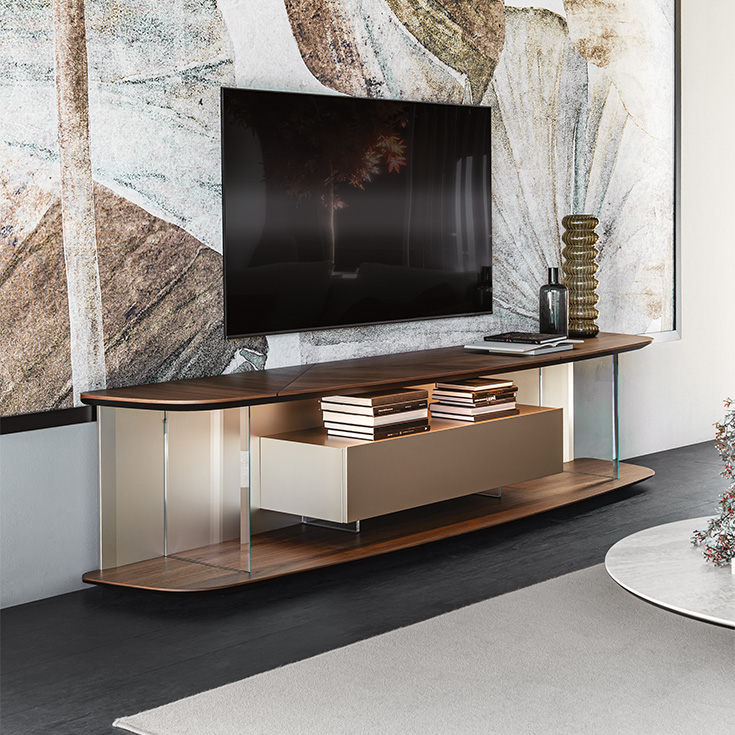 Cattelan Italia Altavista Tv Stand L 230 Cm