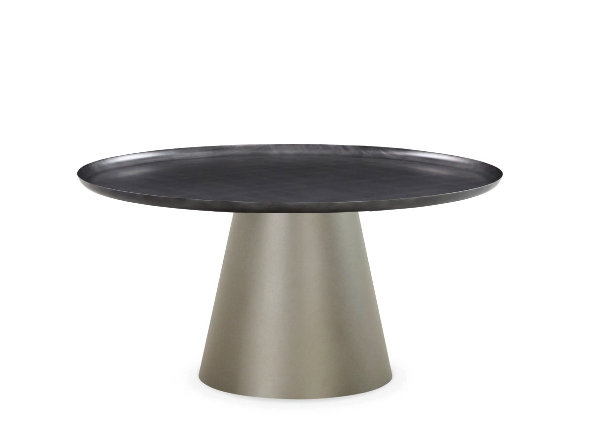 Cattelan Italia Amerigo Coffee Table O 95x48 Brushed Grey