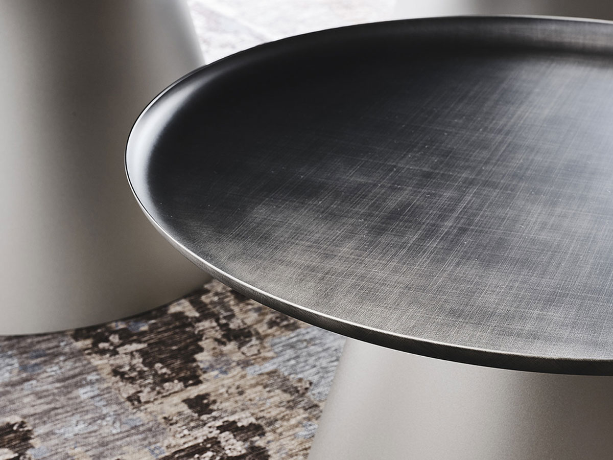 Cattelan Italia Amerigo Coffee Table O 95x48 Brushed Grey