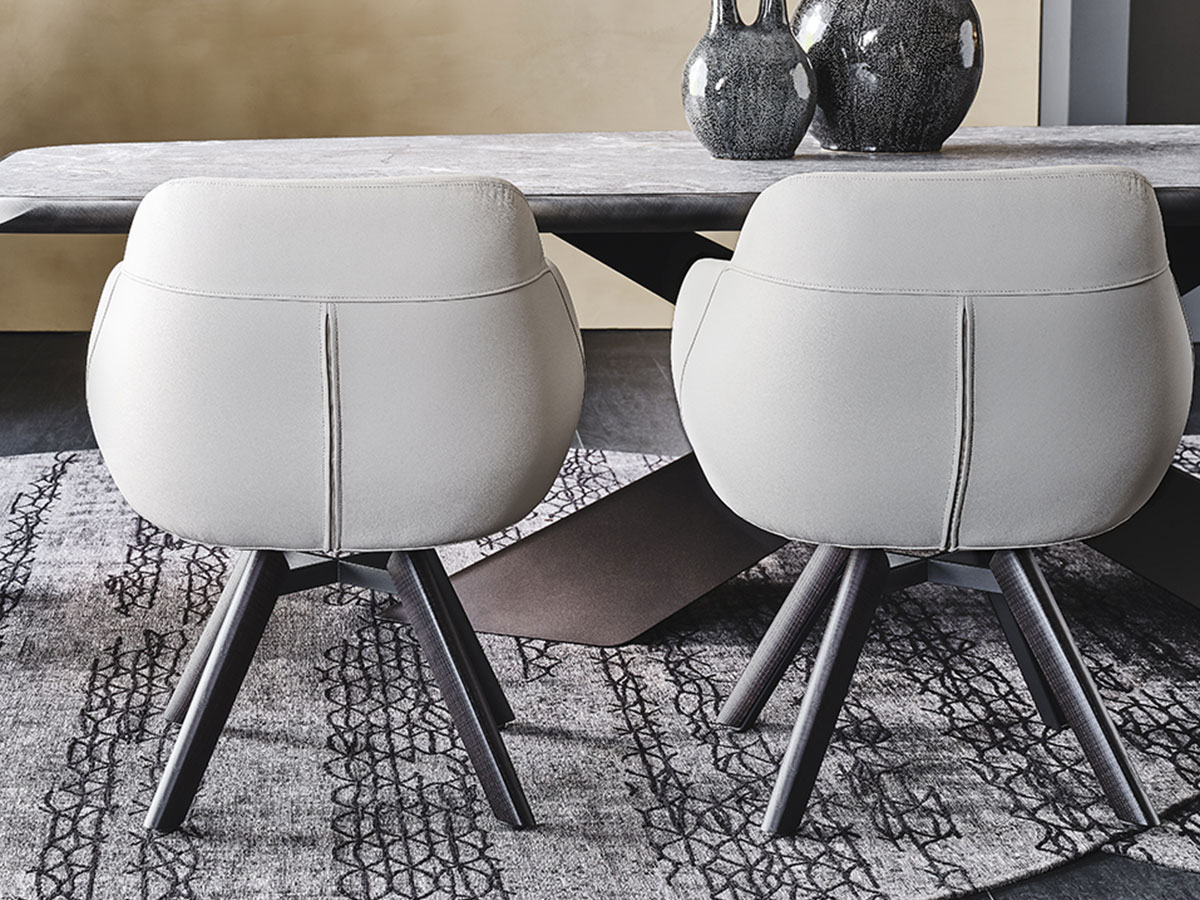 Стул Cattelan Italia Bombè, поворотный