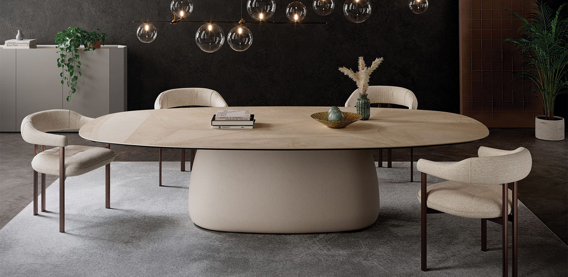 Cattelan Italia Botero Ceramic Table L 300 Cm