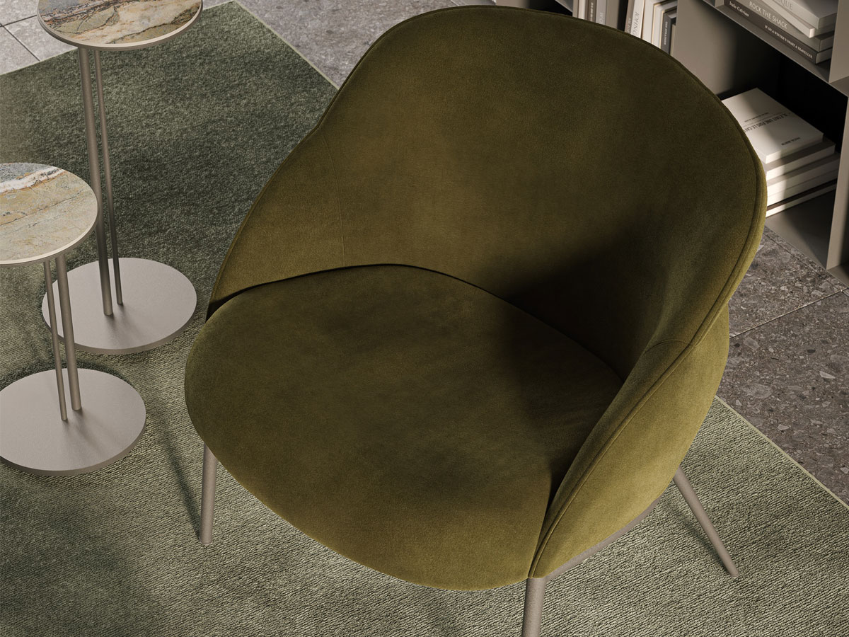 Cattelan Italia Camilla Lounge Ml Armchair