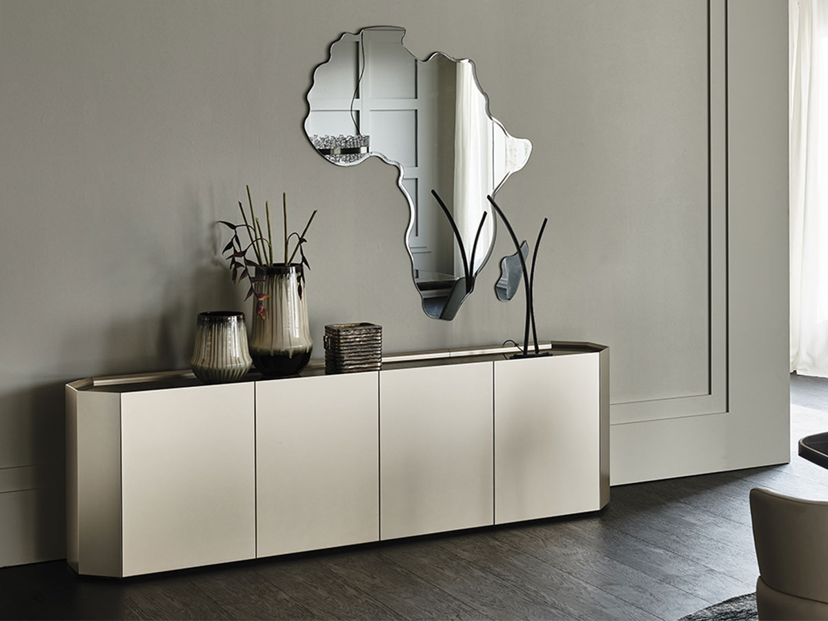 Cattelan Italia Chelsea Sideboard Titanium Bronze Mirrored