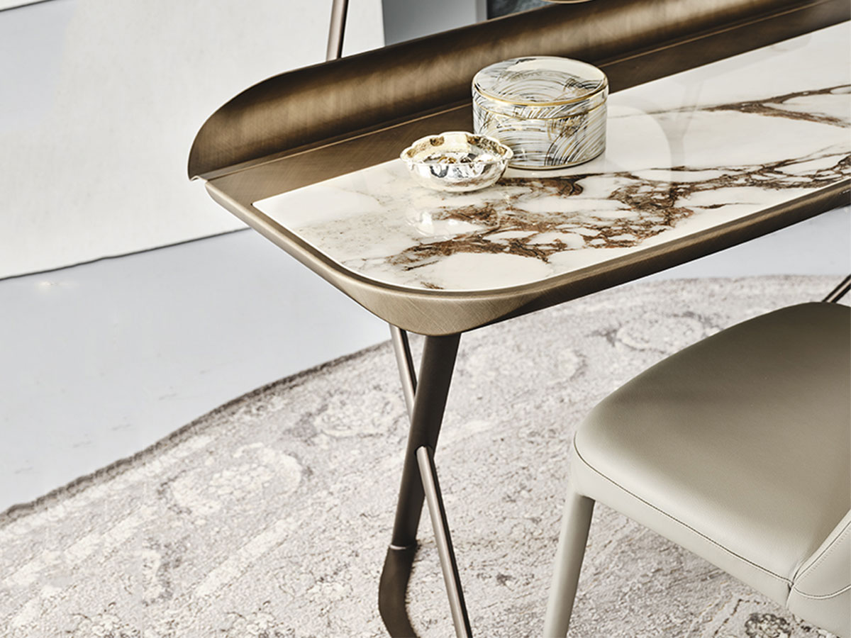 Cattelan Italia Cocoon Trousse Keramik Dressing Desk