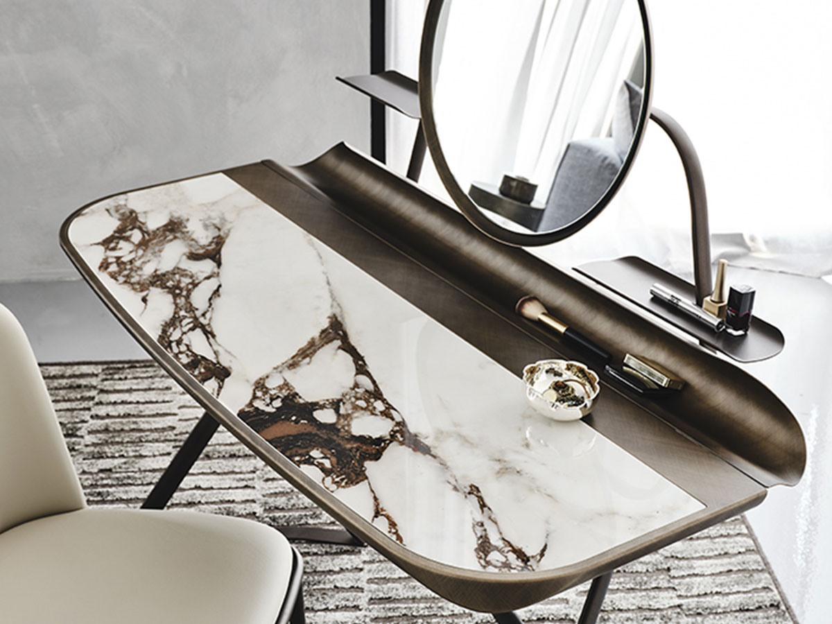 Cattelan Italia Cocoon Trousse Keramik Dressing Desk