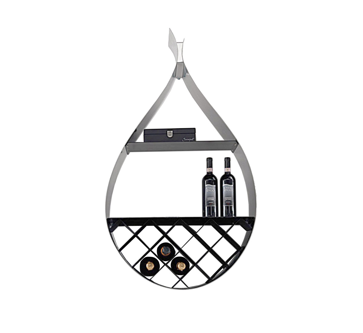 Cattelan Italia Drop Bookshelf Bottleholder