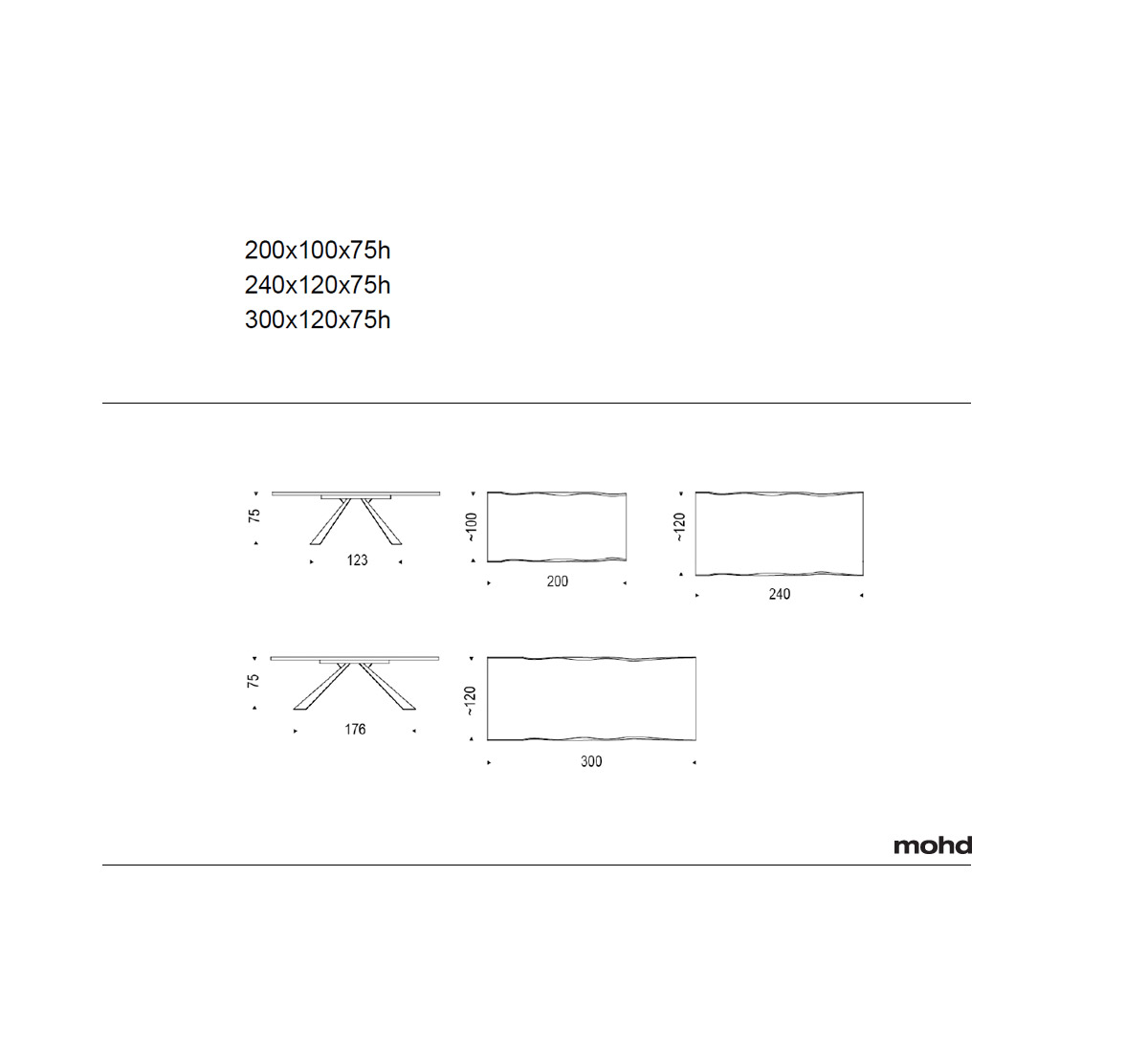 Cattelan Italia Eliot Wood Table