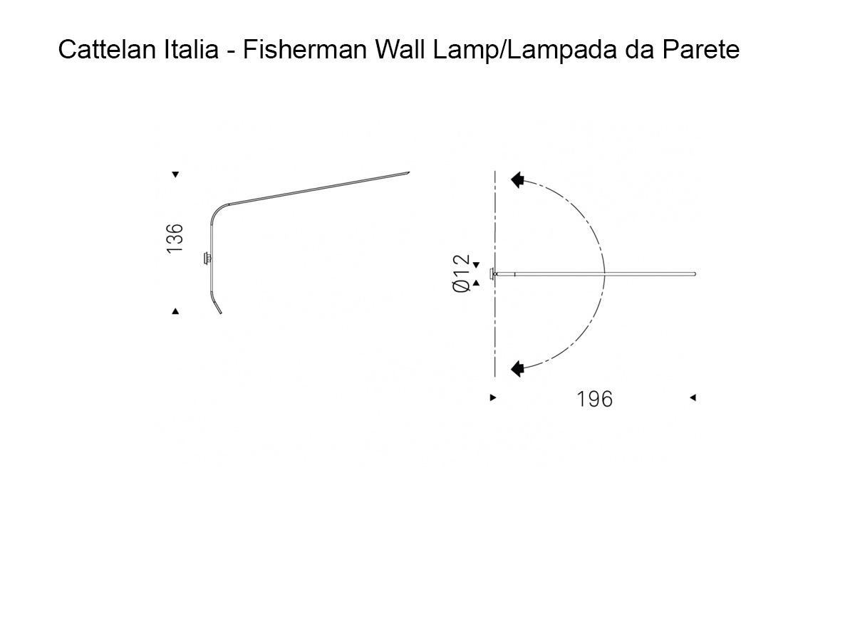 Cattelan Italia Fisherman Wall Lamp