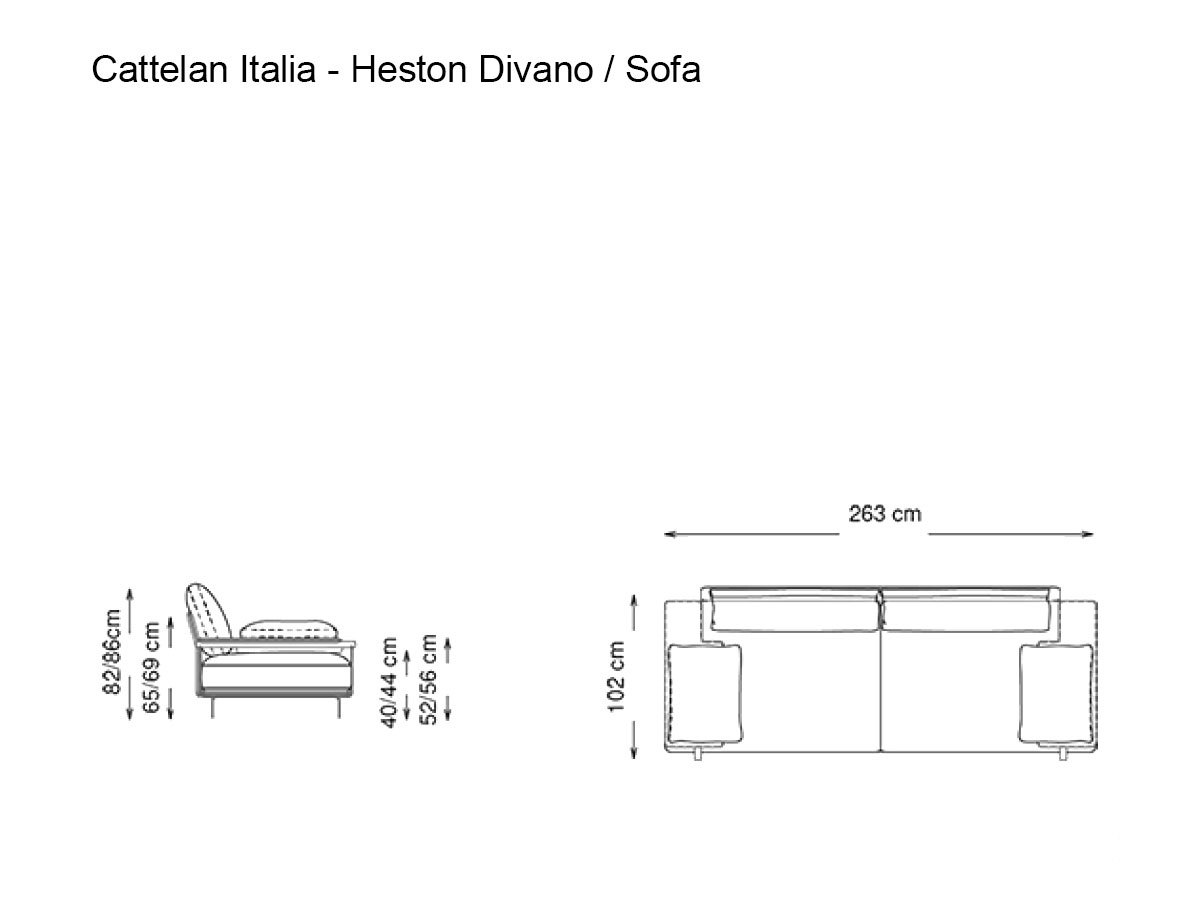 Cattelan Italia Heston Sofa