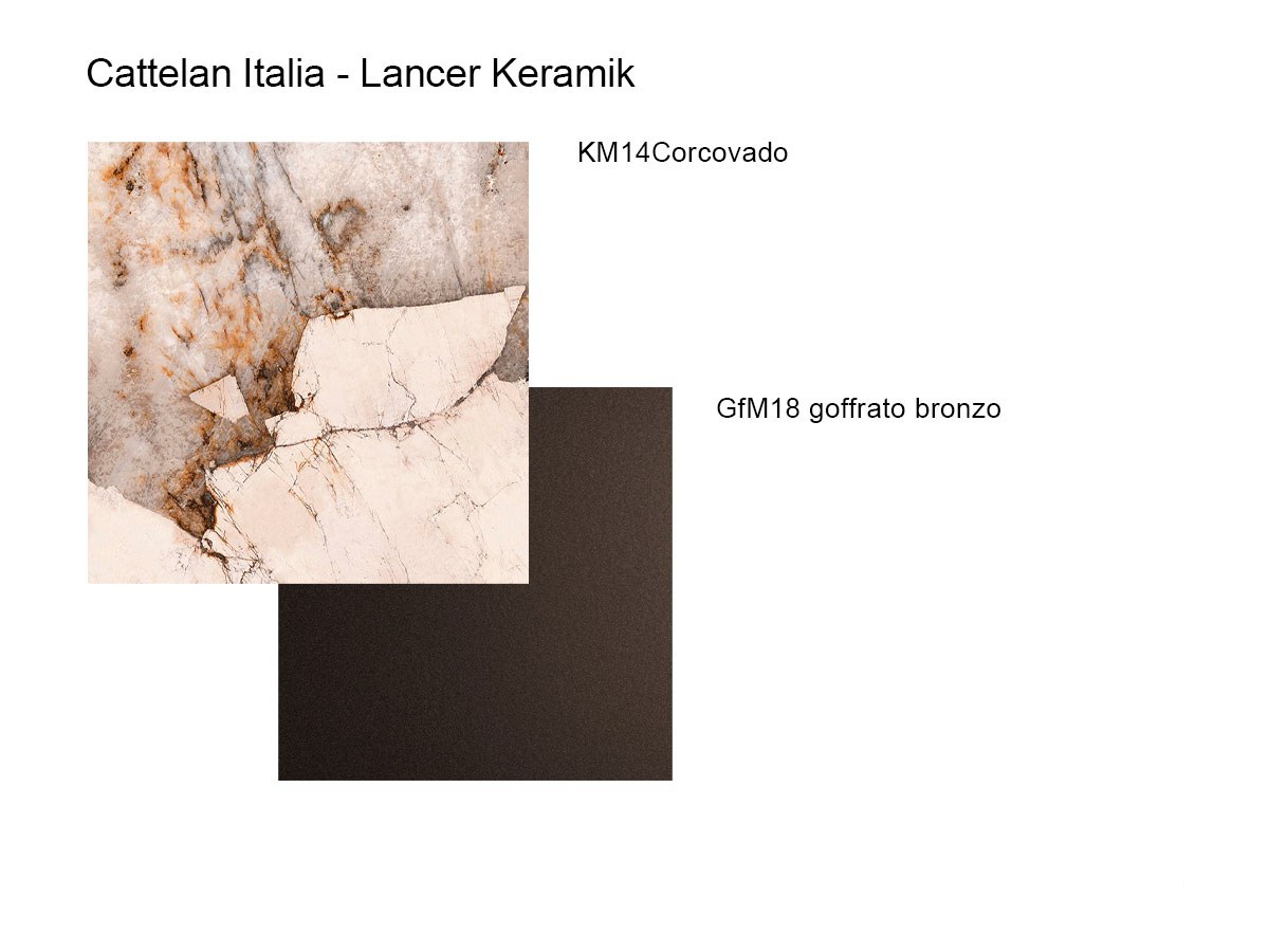 Cattelan Italia Lancer Keramik Table 240x120 Sag Corcovado Gfm18 Bronze