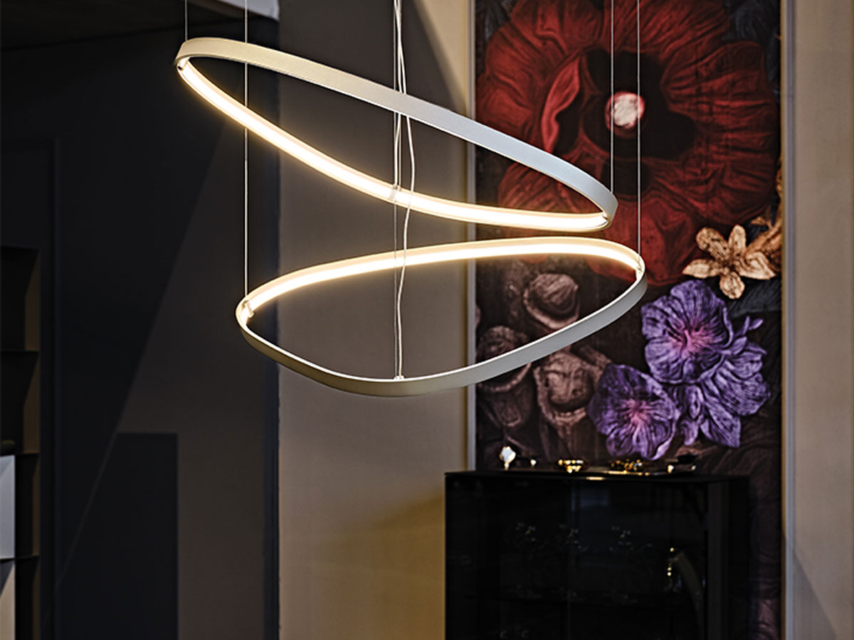 Cattelan Italia Magellano Shaped Suspension Lamp