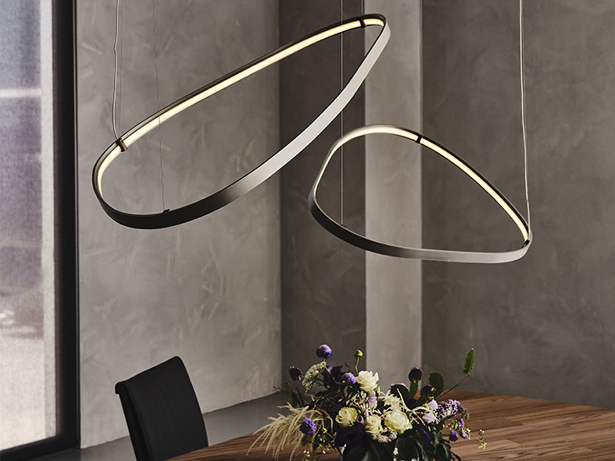 Cattelan Italia Magellano Shaped Suspension Lamp