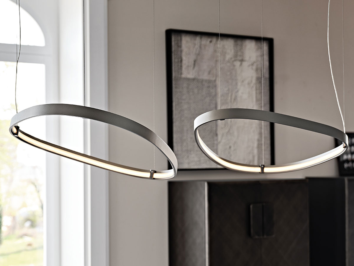 Cattelan Italia Magellano Shaped Suspension Lamp