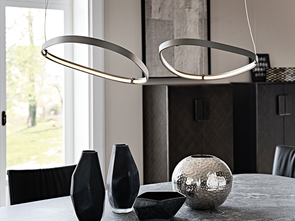 Cattelan Italia Magellano Shaped Suspension Lamp