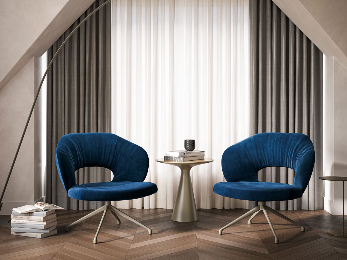 Cattelan Italia Miranda Lounge Armchair