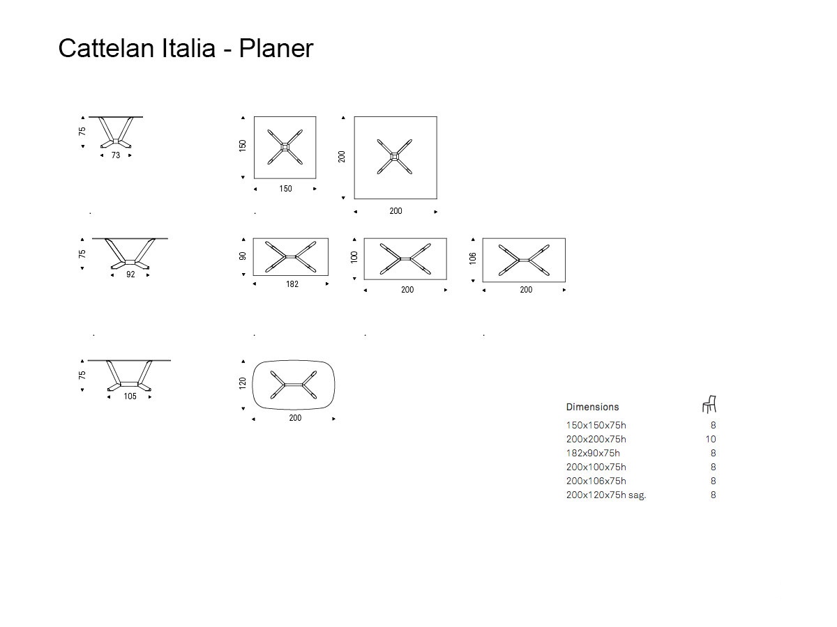 Cattelan Italia Planer Table
