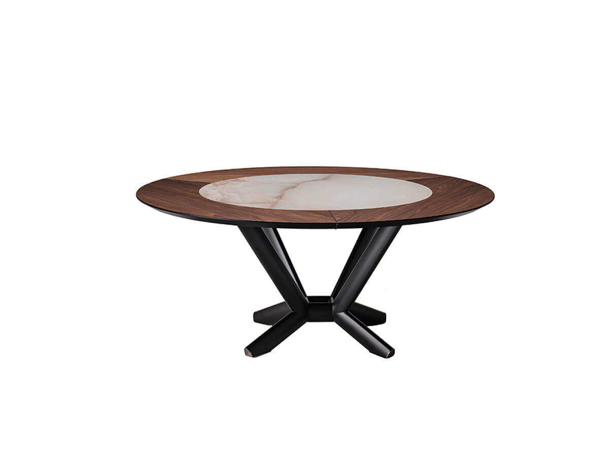 Cattelan Italia Planer Ker Wood Round Table