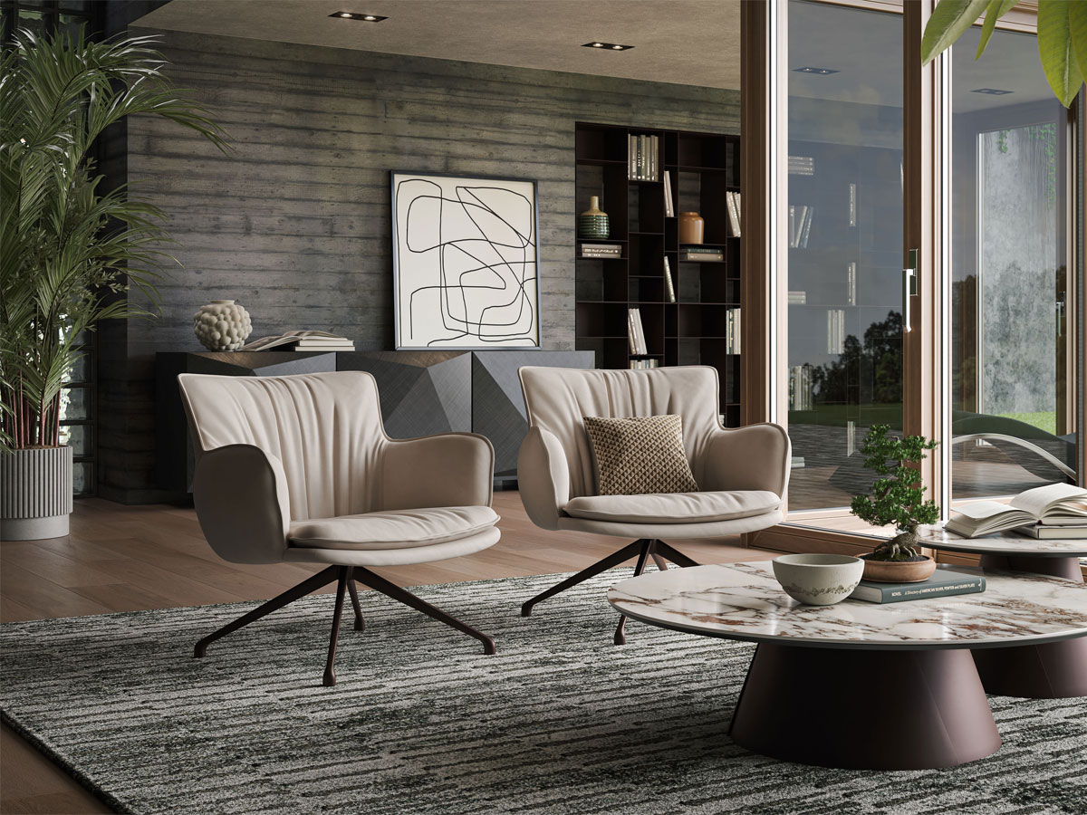 Cattelan Italia Rhonda Lounge Armchair