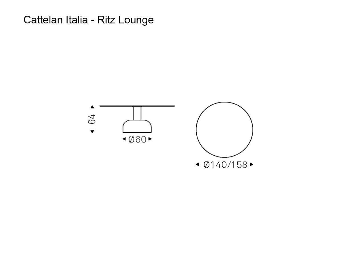 Cattelan Italia Ritz Lounge Table