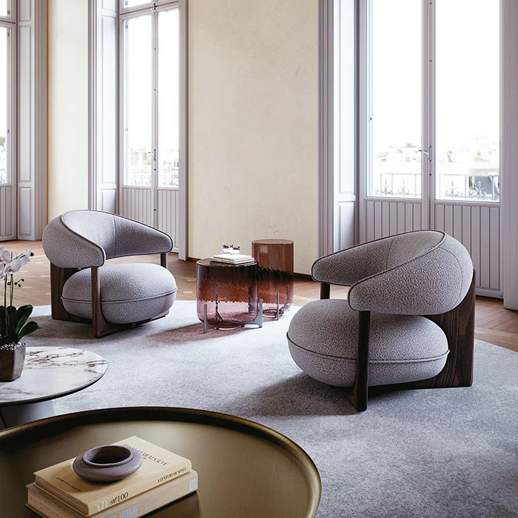 Cattelan Italia Ruby Lounge Armchair
