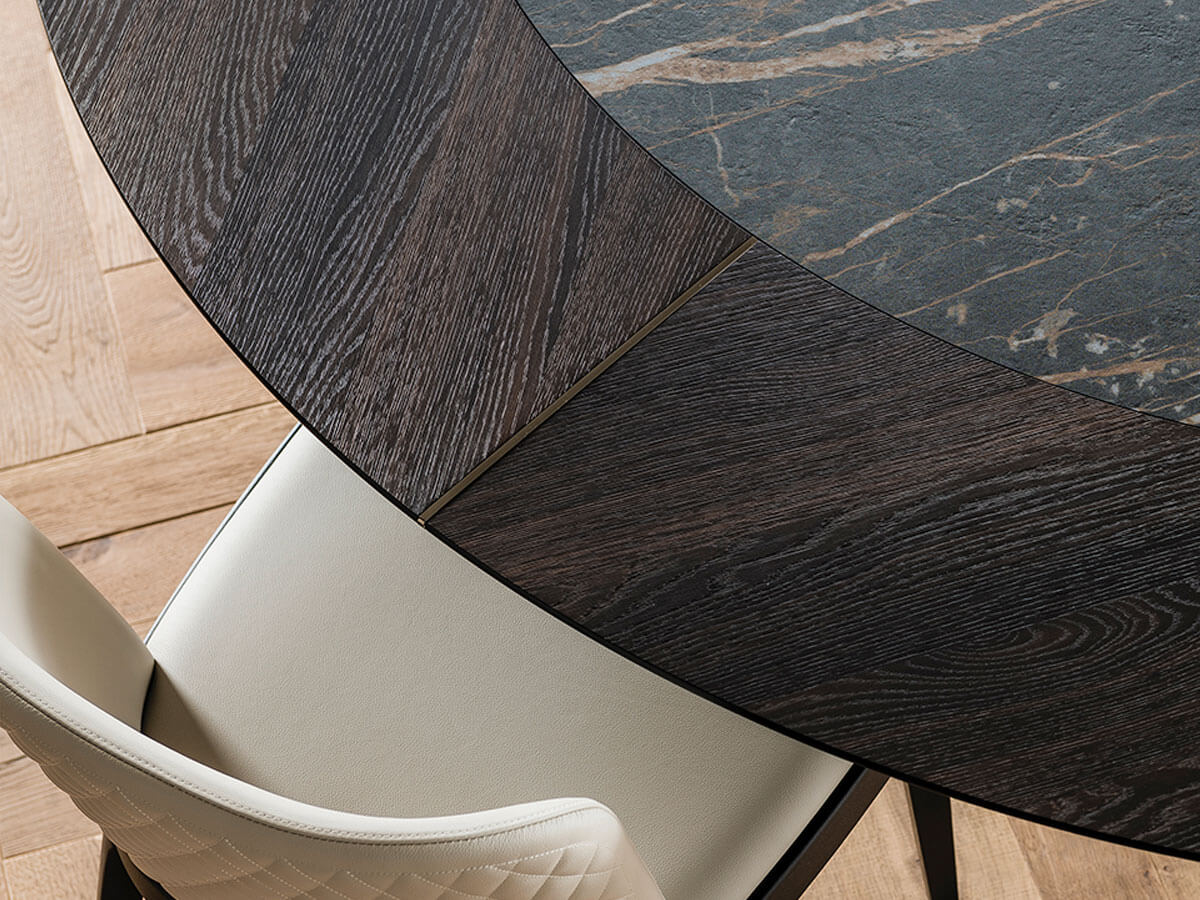 Cattelan Italia Skorpio Ker Wood Round Table