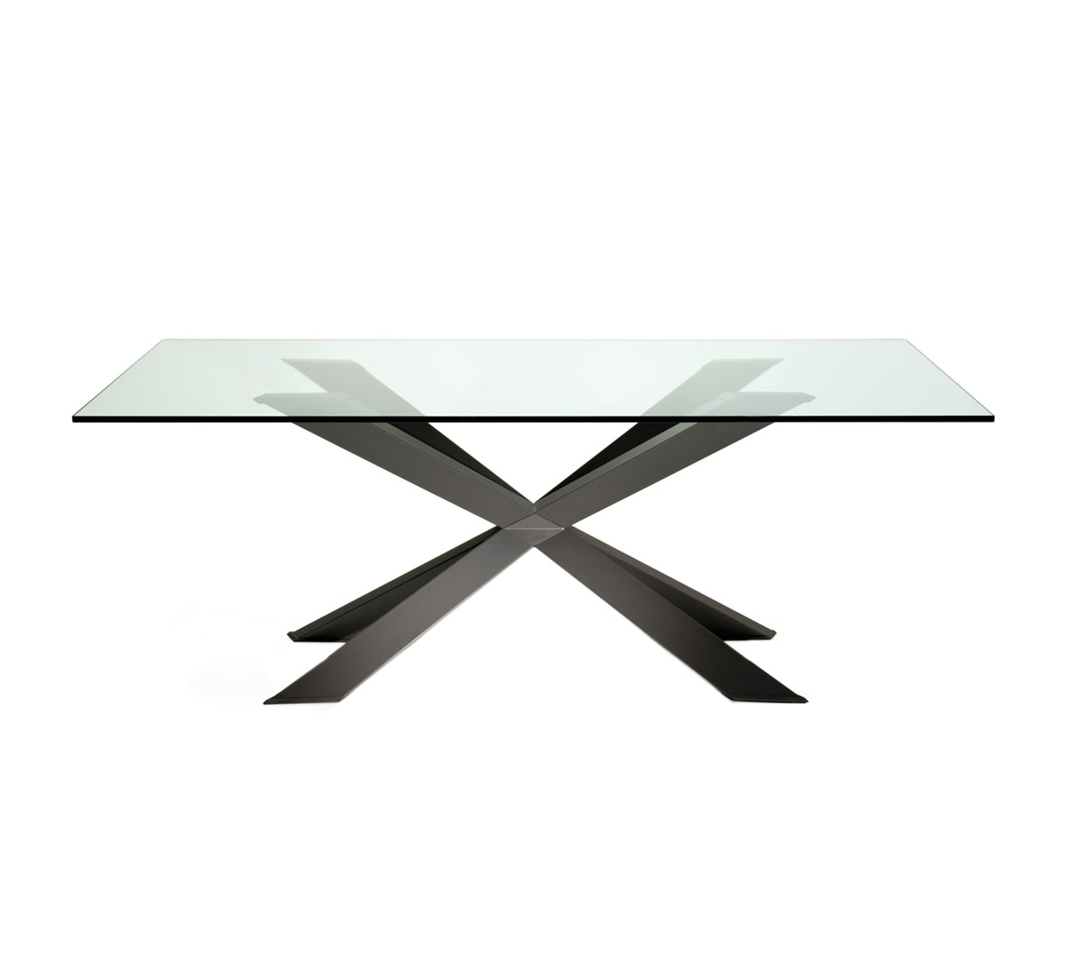 Cattelan Italia Spyder Table 240x120 Transparent Glass