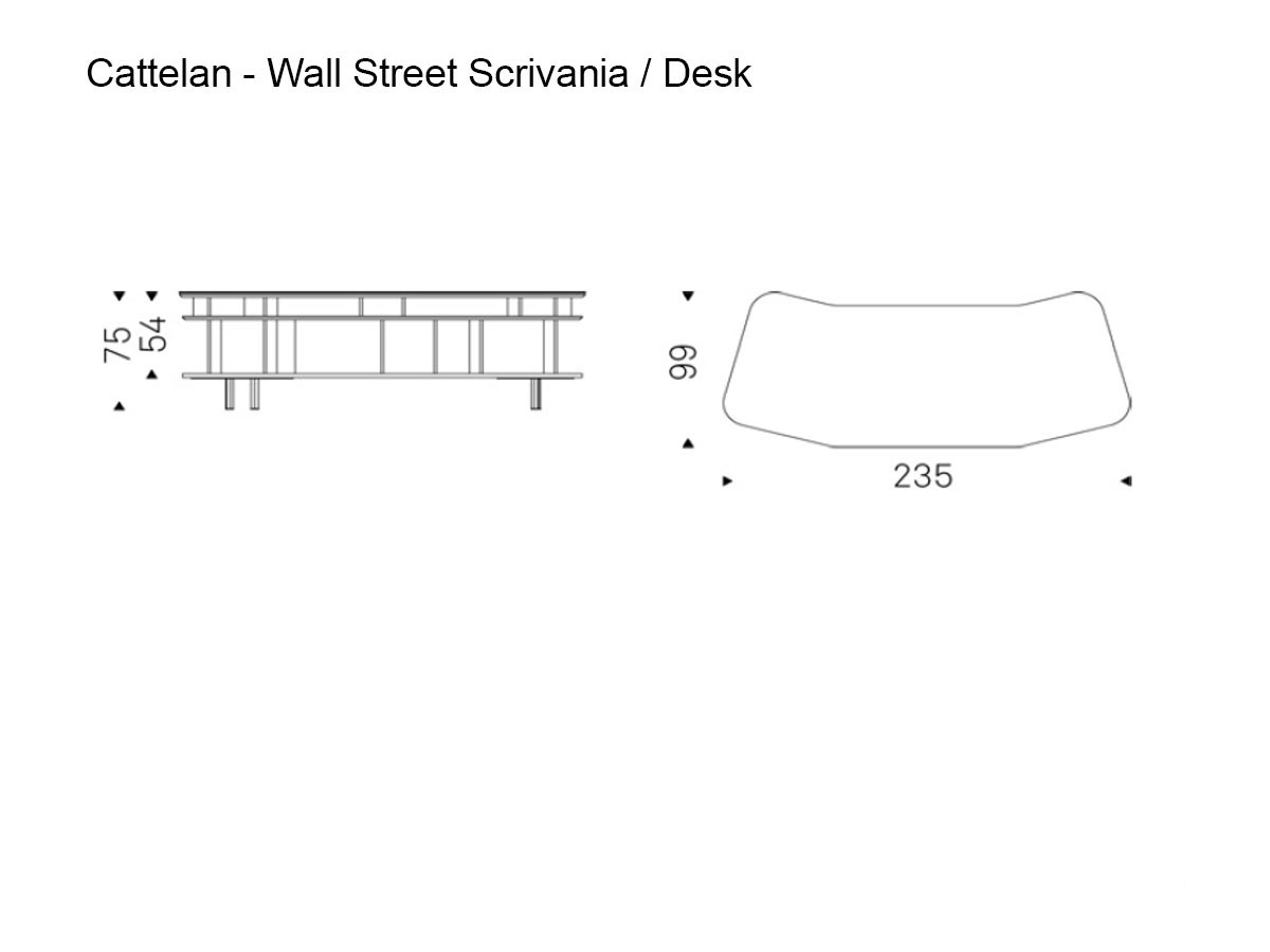 Cattelan Italia Wall Street Desk