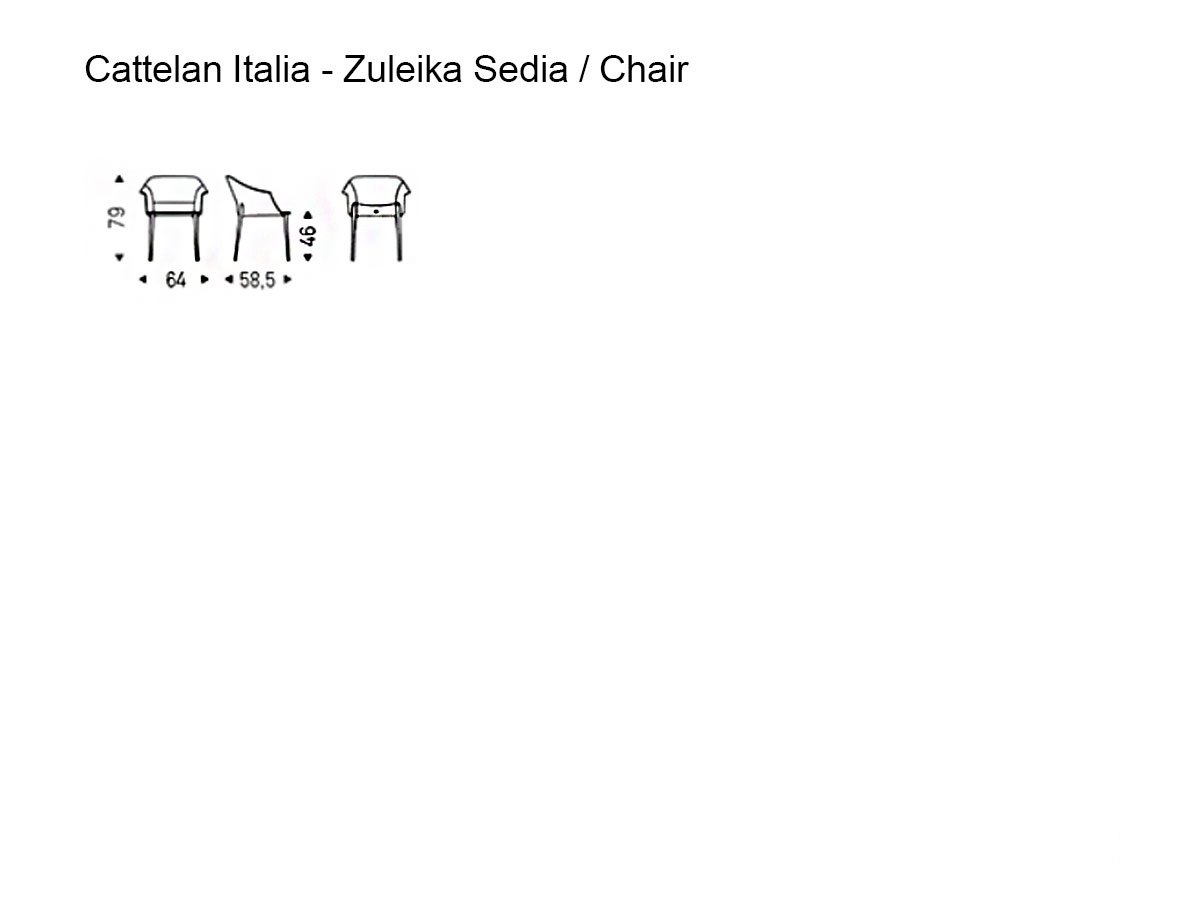 Cattelan Italia Zuleika Chair