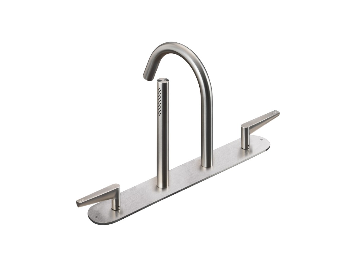 CEADESIGN Flg61 Bath Rim Mounted Tap Set