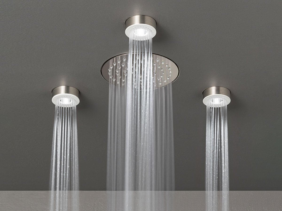 CEADESIGN Free Ideas 222 Built In Shower Head Set With Rain Jet And Led