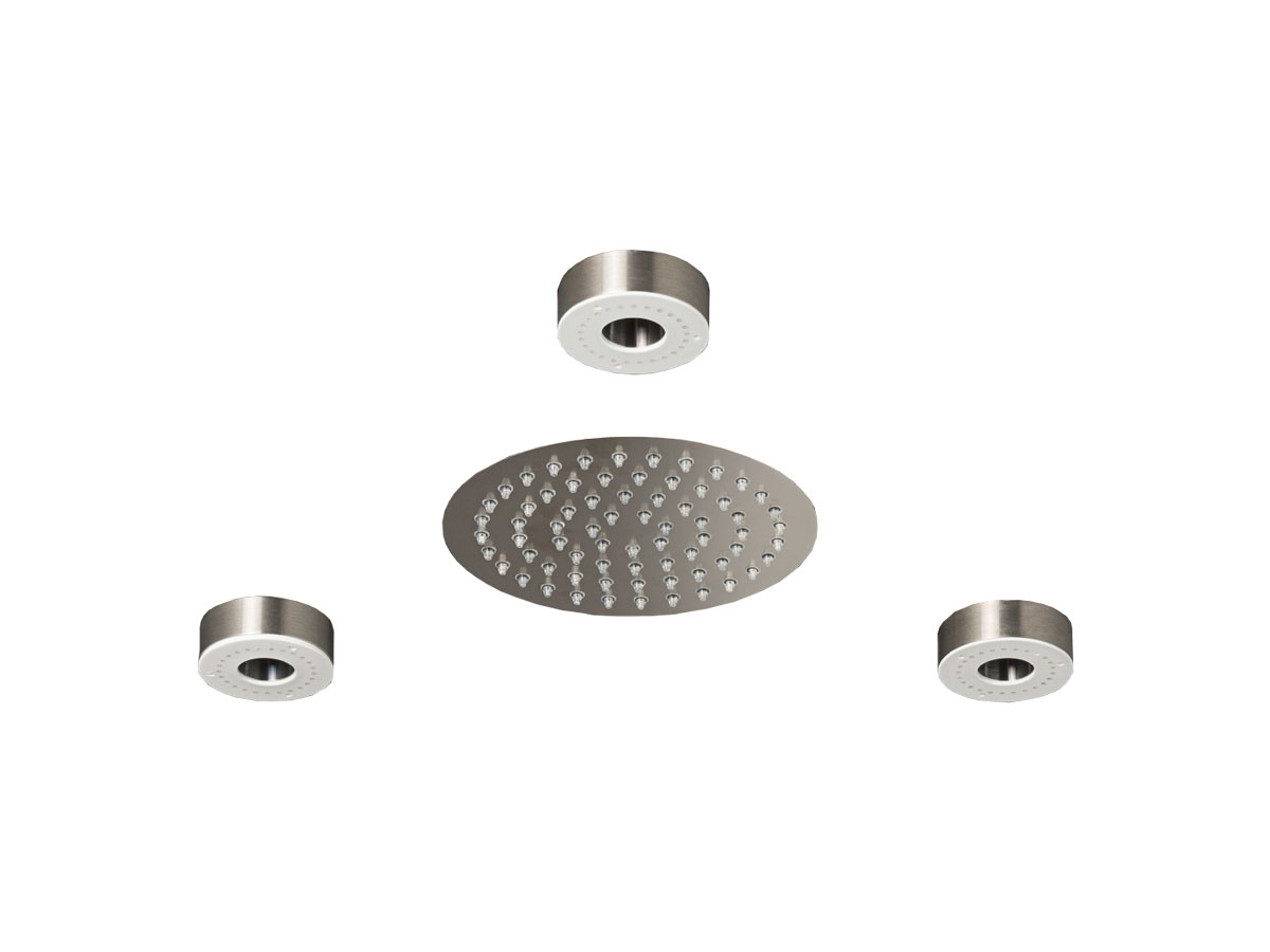 CEADESIGN Free Ideas 222 Built In Shower Head Set With Rain Jet And Led