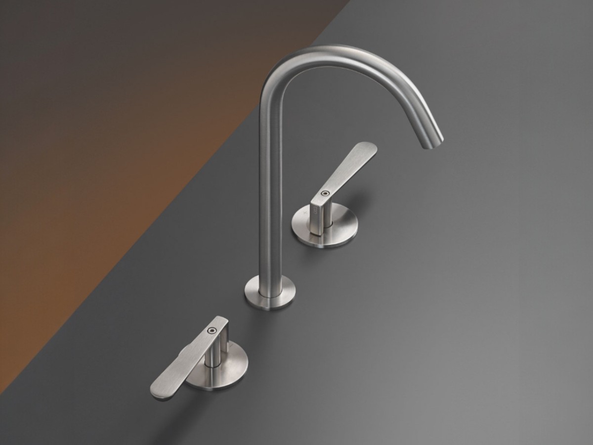 CEADESIGN Ltz11 Bathroom Faucet Three Hole With Swivelling Spout
