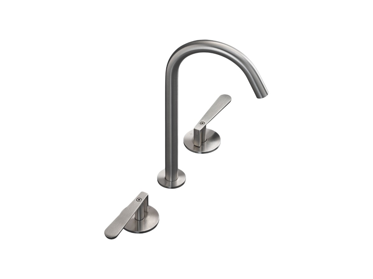 CEADESIGN Ltz11 Bathroom Faucet Three Hole With Swivelling Spout