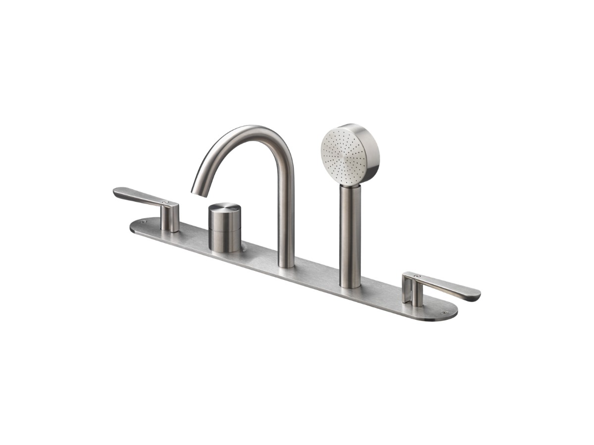 CEADESIGN Ltz95 Bath Rim Mounted Tap Set